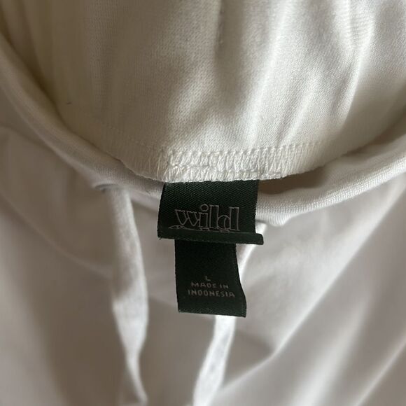 Pickleball white sport skirt size large wild and fable brand - Picture 2 of 2